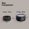 image:imageSTANLEY Pet Bowl  3Cup 24 oz Insulated Stainless Steel Dog amp Cat Bowl  SplashResistant Lid  Dishwasher Safe  BPAFree  Black 20Black 20