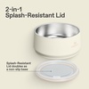 image:imageSTANLEY Pet Bowl  3Cup 24 oz Insulated Stainless Steel Dog amp Cat Bowl  SplashResistant Lid  Dishwasher Safe  BPAFree  Black 20Cream
