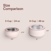 image:imageSTANLEY Pet Bowl  3Cup 24 oz Insulated Stainless Steel Dog amp Cat Bowl  SplashResistant Lid  Dishwasher Safe  BPAFree  Black 20Rose Quartz